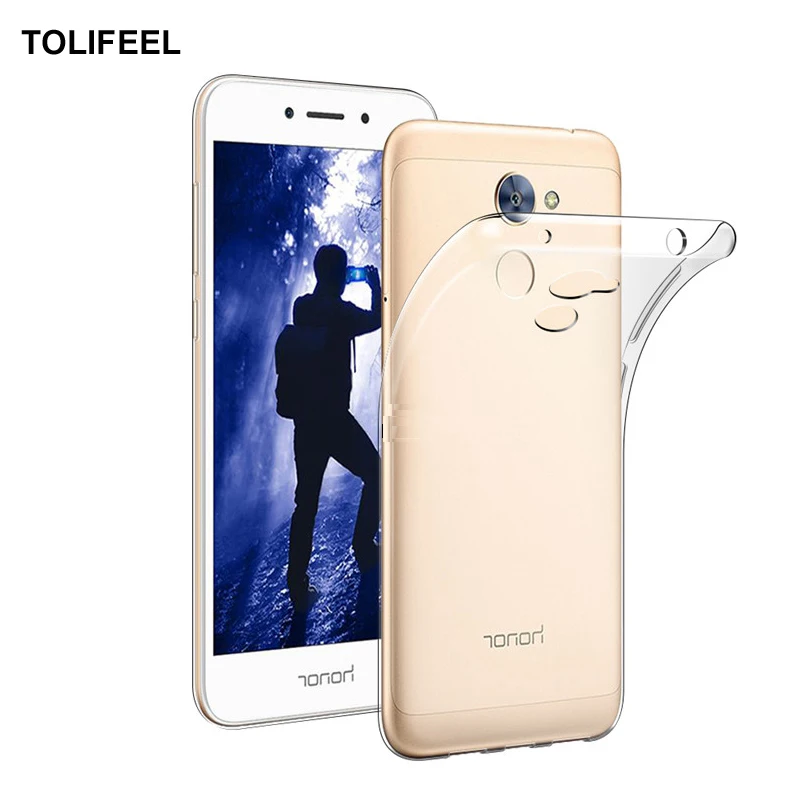 TOLIFEEL для Huawei Honor 6A чехол силиконовый Ударопрочный Мягкий TPU Прозрачный задней