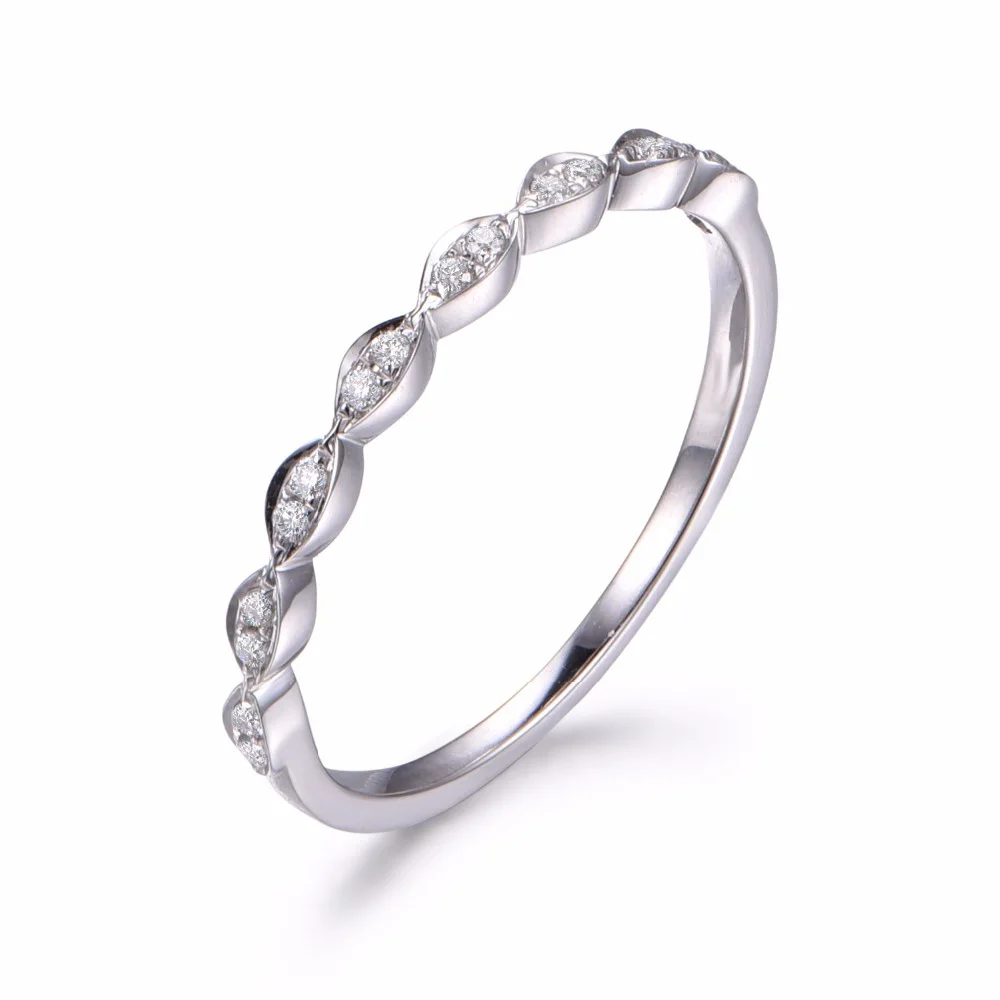 Myray Wedding Bands Engagement Ring Bezel Set Art Deco Conflict Myray Wedding Bands Engagement Ring Bezel Set Art Deco Conflict Free Diamond Half Eternity Band In Rings From Jewelry Accessories On