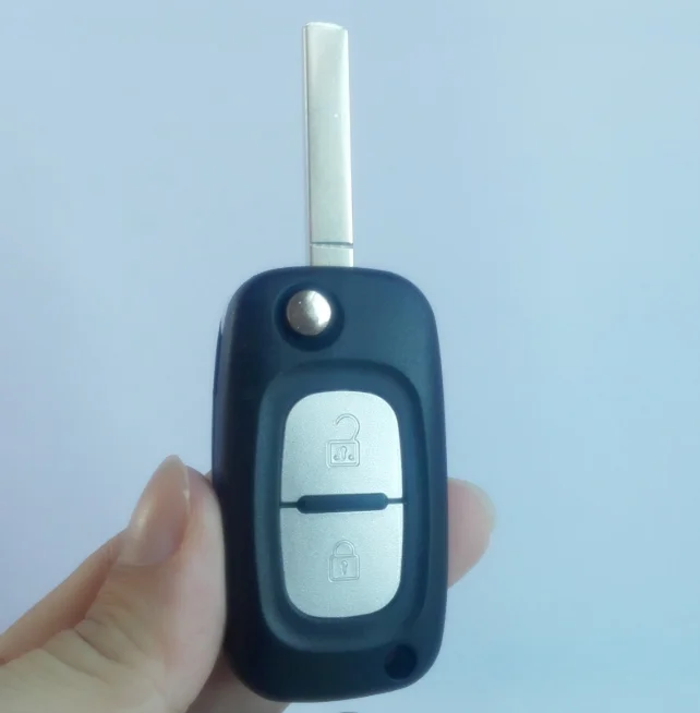 

FOR RENAULT CLIO,MEGANE,KANGOO,MODUS REPLACEMENT 2 BUTTON REMOTE KEY FOB CASE BLADE