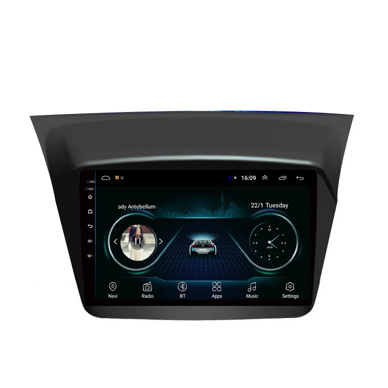 Автомобильный радиоприемник с gps встроенный WiFi мультимедийный проигрыватель