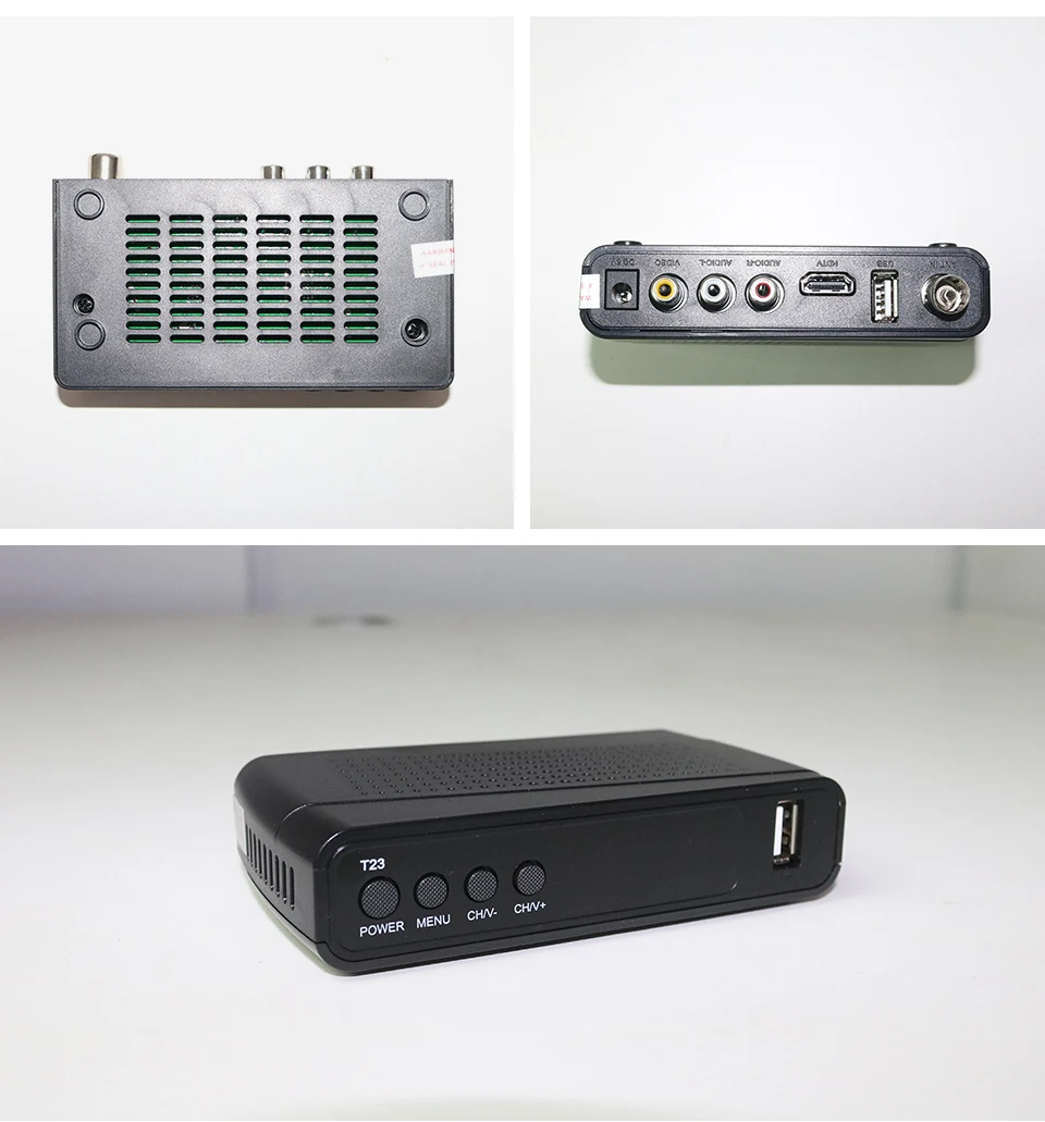 Dvb T2 Wifi Usb2.0Full-HD 1080P Dvb-t2 тюнер ТВ коробка HDMI спутниковый ТВ приемник тюнер Dvbt2 Встроенный Русский Руководство с антенной