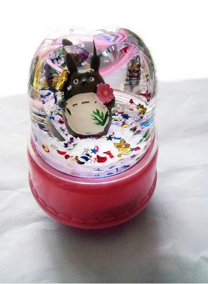 Hayao Miyazaki animation Totoro colorful lights rotating font b music b font font b box b
