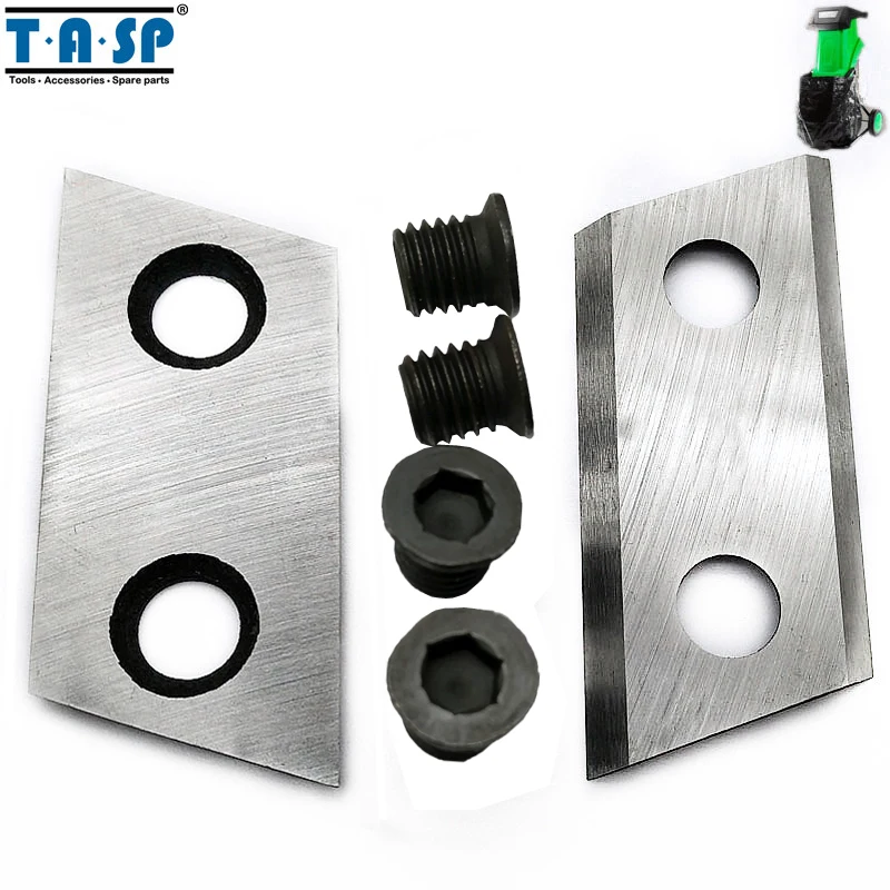 

Free Shipping Garden Shredder Chipper Blade Knife Set