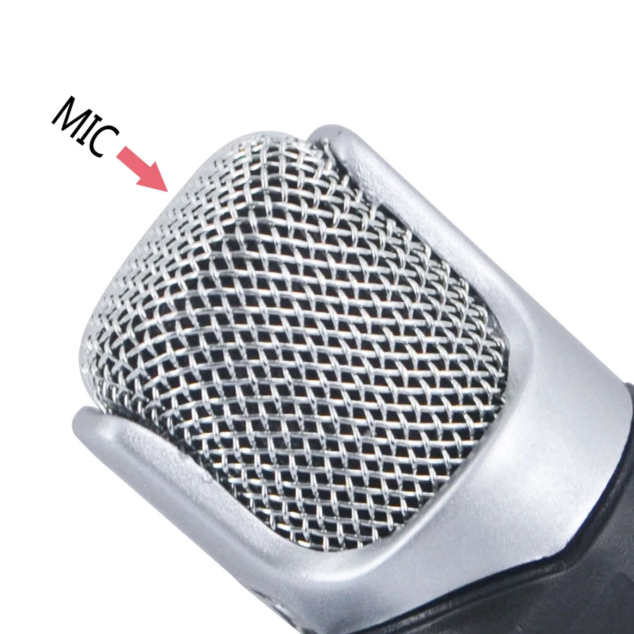 Универсальный мини микрофон цифровой 3,5 мм разъем стерео микрофон Микрофон для рекордера ПК ноутбук телефон