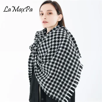 LaMaxPa 2018 New Fashion Winter Plaid Scarf For Women/Lady Warm Wool Pashmina Shawls For Dress Long Tassel Female Wraps Capes
LaMaxPa 2018 New Fashion Winter Plaid Scarf For Women/Lady Warm Wool Pashmina Shawls For Dress Long Tassel Female Wraps Capes