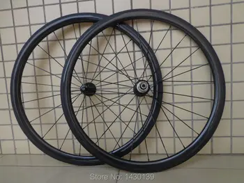 

Newest lightest 700C Road bicycle 38mm clincher rims 3K full carbon fibre bike wheelsets with Powerway R36 carbon hubs Free ship