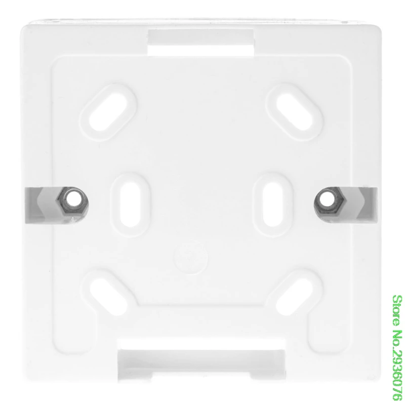 New Arrive 86*86mm Wall Mounted Junction Box for Thermostat Temperature Controller Box Case Support