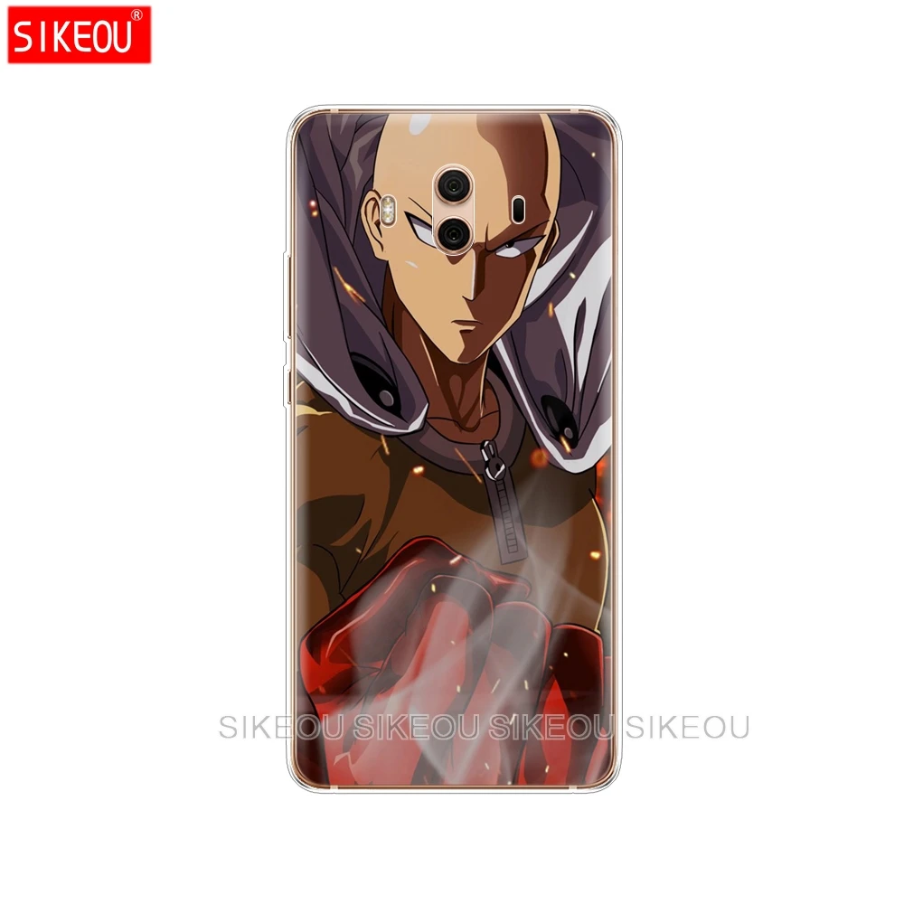 Силиконовый чехол для телефона Huawei mate 7 8 9 10 pro LITE anime One Punch Man|Бамперы| |