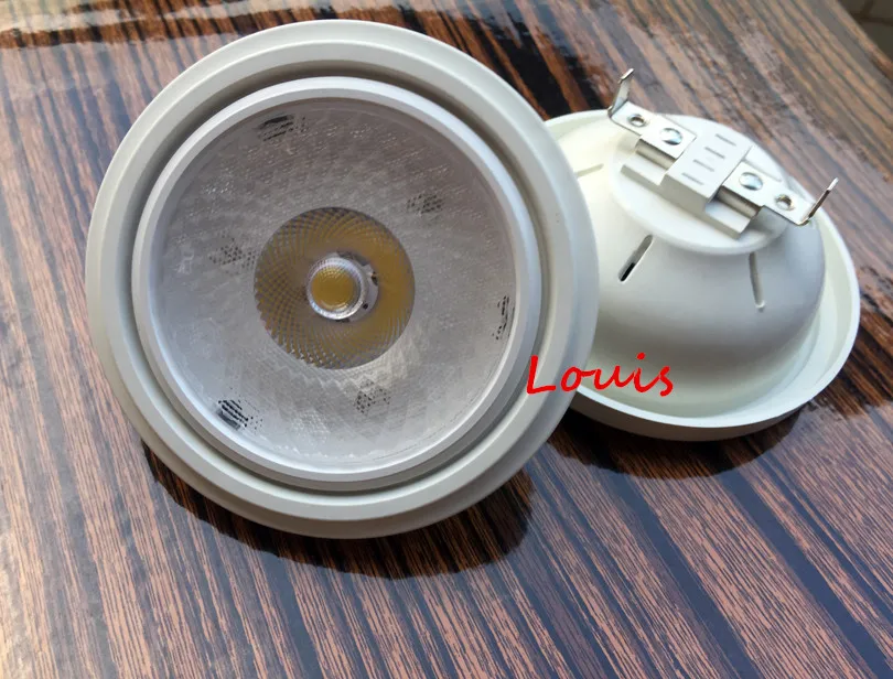 AR111 15 Вт COB светодиодный светильник с регулируемой яркостью 15 Вт Светодиодный прожектор AR111 QR111 G53 Светодиодный лампа DC12V AC85-265V для дома коммерческое освещение