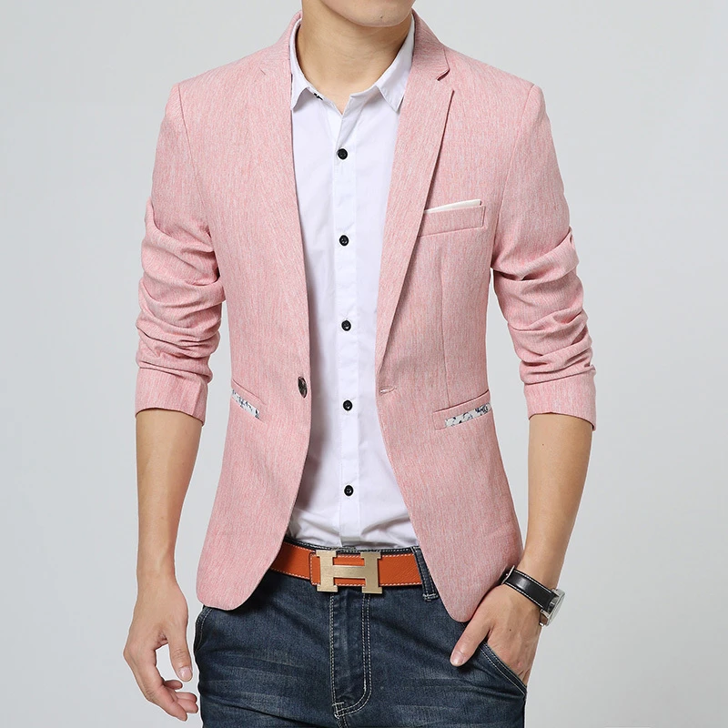Mens casual blazer sale Clearance
