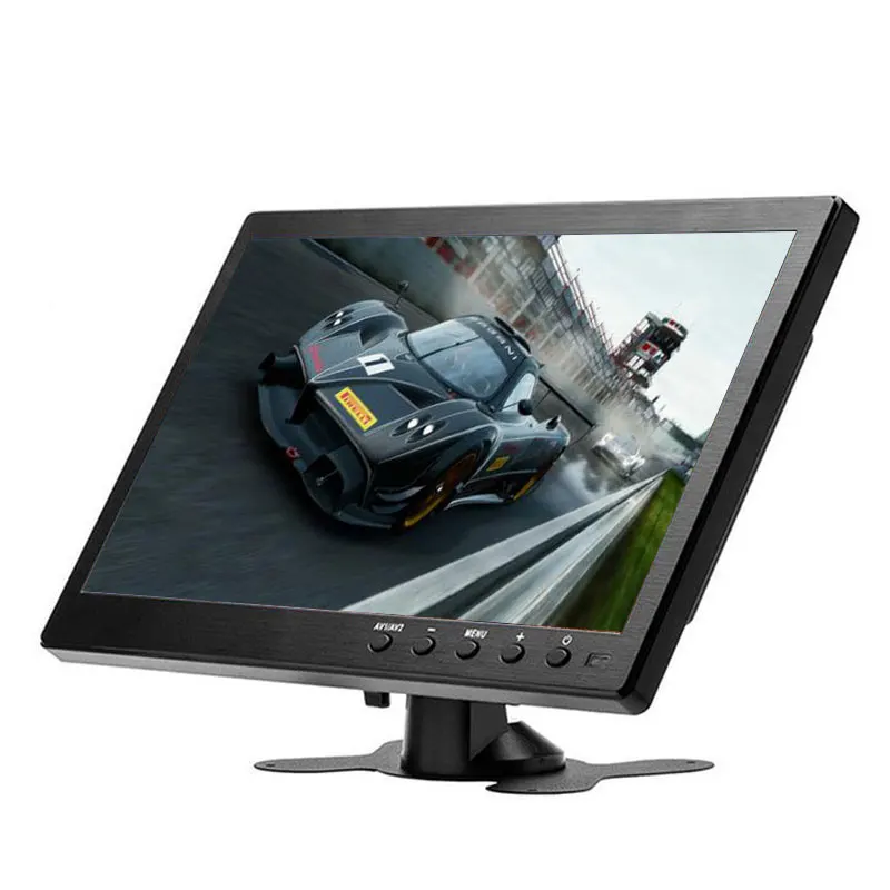 

10.1"1366*768 Portable Gaming Monitor with VGA HDMI USB Interface built-in Speakers Surveillance For PS4 XBOX Drone CCTV