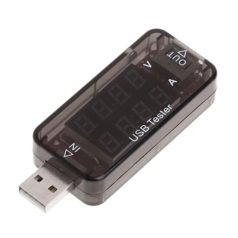 Высокая точность USB ток напряжение зарядный детектор 4 цифры мобильный Банк питания Вольтметр Амперметр Напряжение USB зарядное устройство Тестер