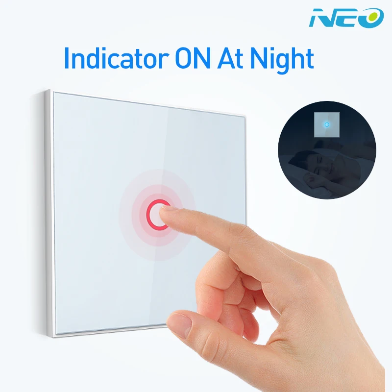 EU Version 1 gang z wave Wall Light Switch Sensor Smart Home Z wave Operating mode