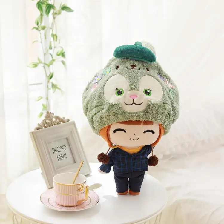 1 шт. мультфильм Duffy Shelliemay stellalou Rabbit кролик гелатони моя мелодия Две звезды плюшевые игрушки мягкие сухие волосы крышка поглощающее полотенце