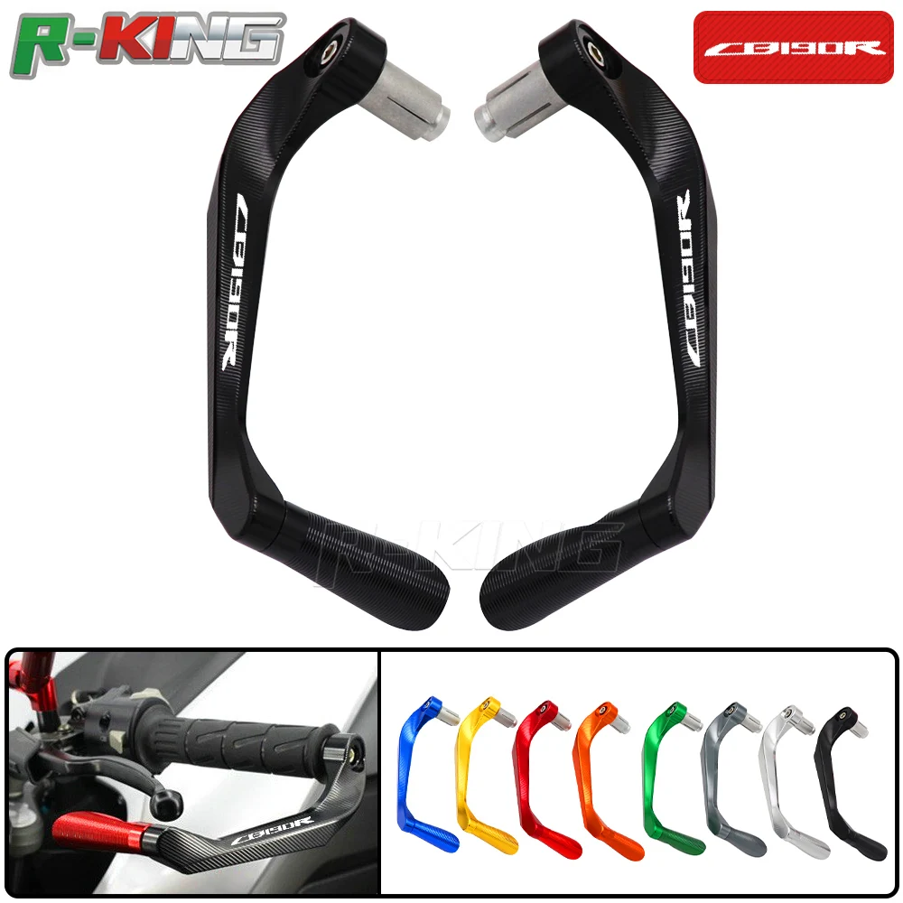 

Universal 7/8" 22mm Motorcycle Handlebar Brake Clutch Levers Protector Guard For Honda CB 190R CB190R CB 190 R 2015-2017 2016