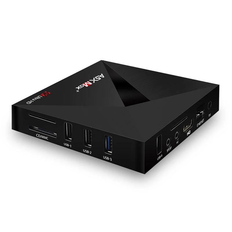 Android 7,1 ТВ-боксы A5X MAX plus 4 ГБ DDR3 32 Гб EMMC Smart set top box A5X MAX+ 4 K медиаплеер BT4.0 Поддержка мыши и клавиатуры