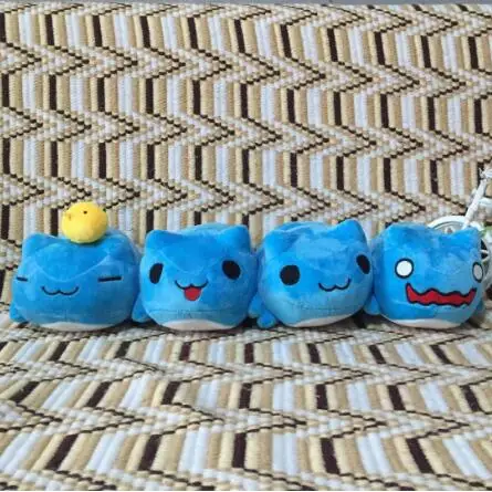 Bugcat Capoo косплей синий милый игрушечный Кот аниме фаршированная и плюшевая