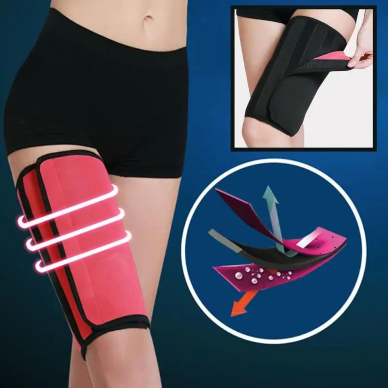 Buy 2018 NEW Woman Leg Shaper Sauna Sweat Thigh