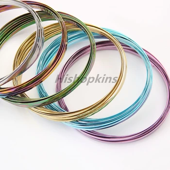 

2018 Amazing Colorful Rainbow Flow Ring Toys Kinetic Spring Toy Funny Outdoor Game Intelligent Toy Fidget Spinner Metal Venting