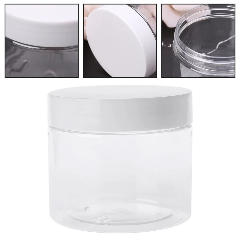 

150ml Empty Container For Slime Light Clay Makeup Jar Cosmetic Pot Cream Bottle Nail Box