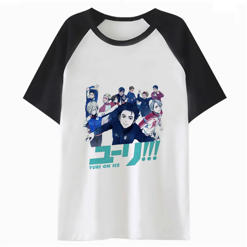 

YURI ON ICE t shirt men tee t-shirt tshirt top for streetwear harajuku clothing hip male funny hop F4913