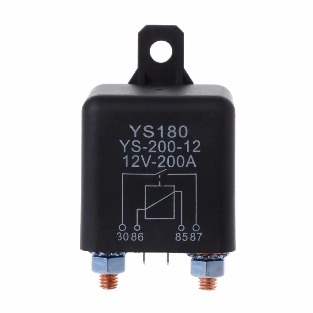 

24V 200Amp Start Relay 5Pin Heavy Duty ON/OFF Switch Split Charge Relay For Car
