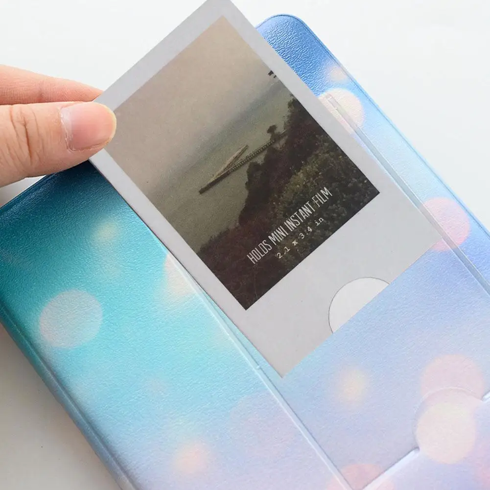 

New 32 Pocket 5 Inch Starry Sky Photo Album Collection Book for Fujifilm Instax Mini Polaroid Photo Paper Starry Sky Accessories