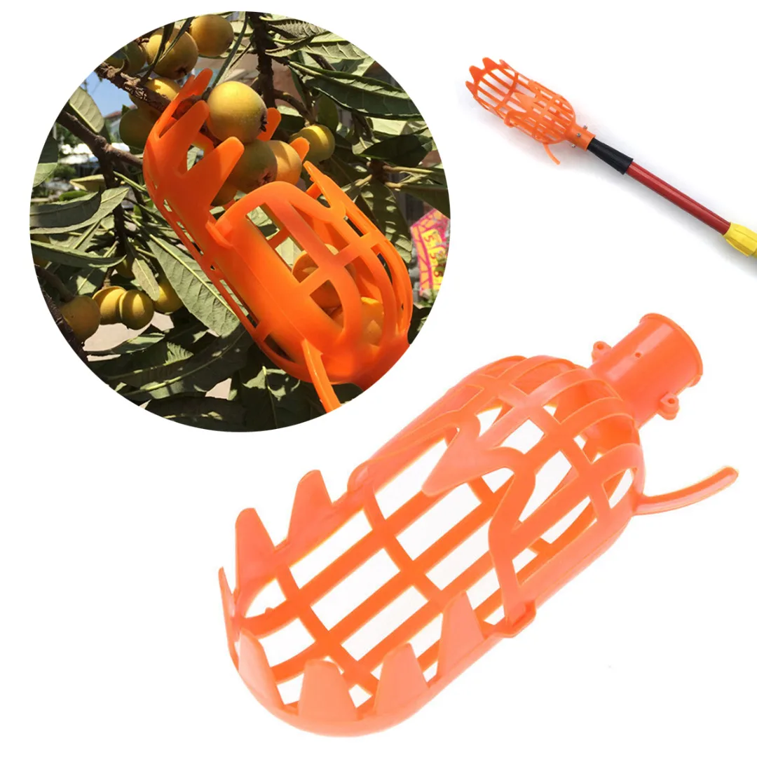 DWZ New Plastic Fruit Picker Without Pole Fruit Catcher Gardening Picking Tool