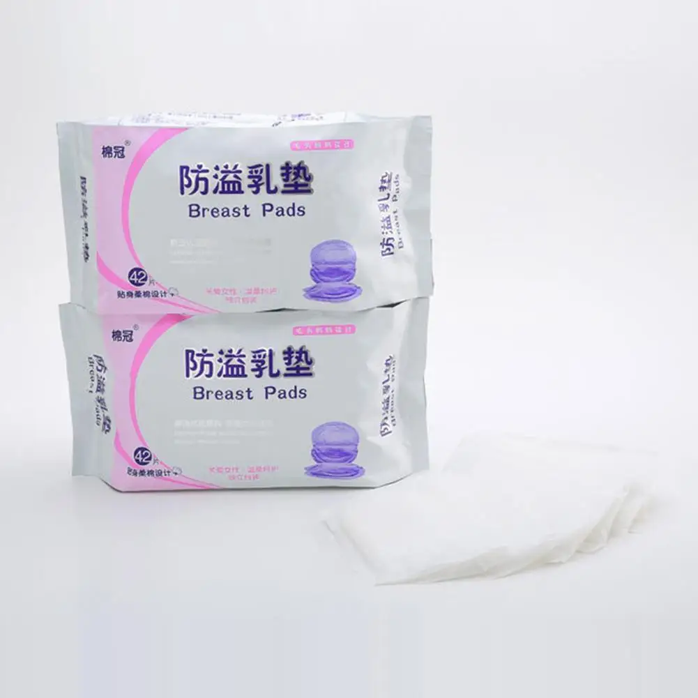 42pcs /lot Leak Proof Breast Milk Pad Disposable Breast Nursing Pads
