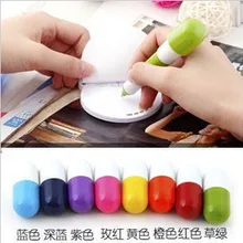 Смешная ручка в форме капсулы растягивающаяся ручка волшебная ручка с выражениями таблетки Шариковая ручка L4C002