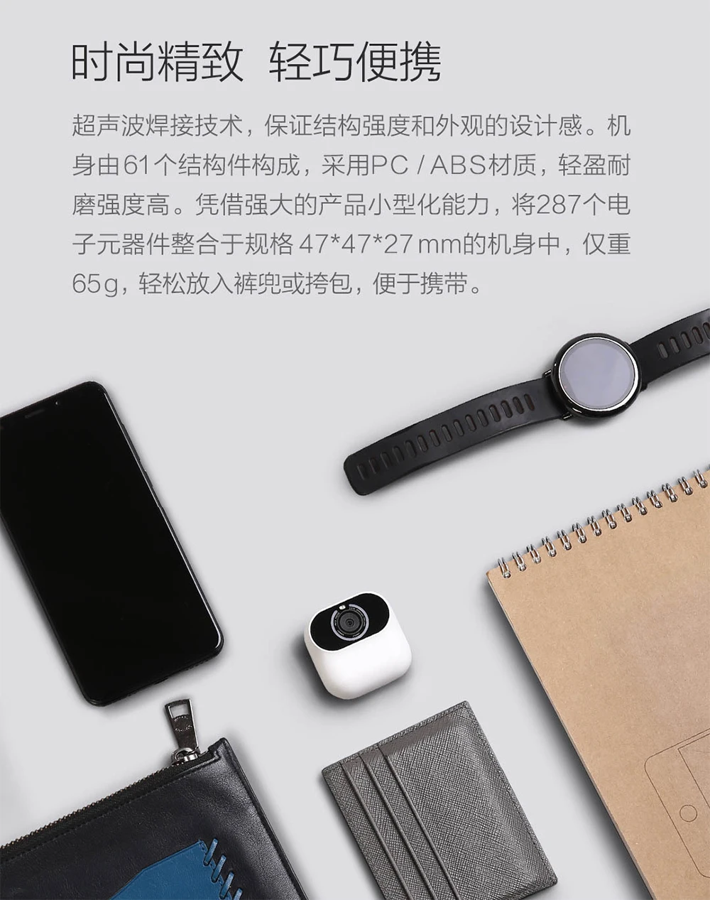 Мини камера Xiaomi Xiaomo AI 13 МП CG010 умное приложение|Смарт-гаджеты| |