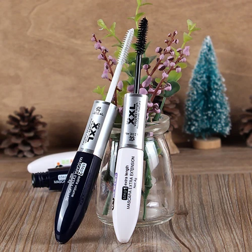 

Makeup Beauty Magic Thicker Longer Eyelashes Double-Head Brush Mascara Cosmetic