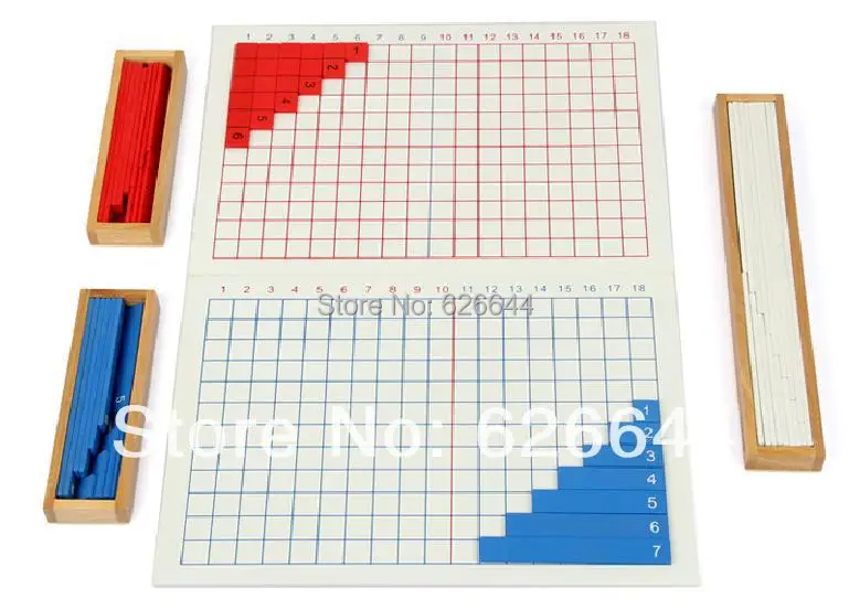 Wooden Math Games Professional Montessori learning education math game sticks 19 Wooden Math Games Professional Montessori learning education math game sticks 19