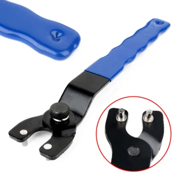 

Home Wrench Adjustable Plastic Handle Multifunctional Pin Spanner Handheld Universal Grip Durable Repair Tool Angle Grinder Key