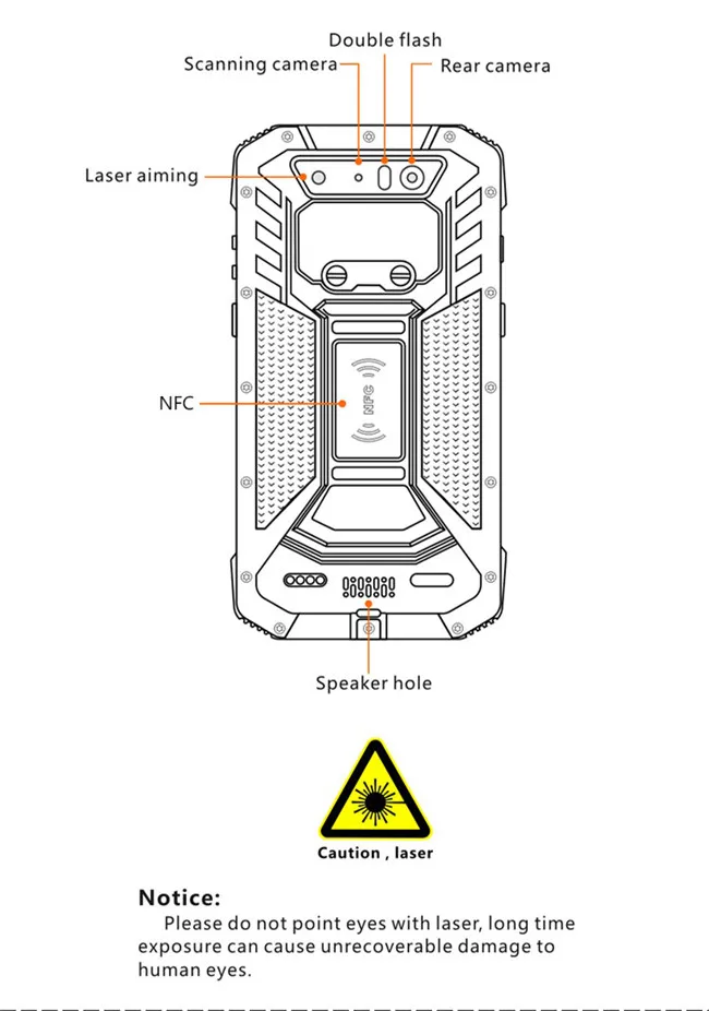 2D handheld barcode scanner PDA 06
