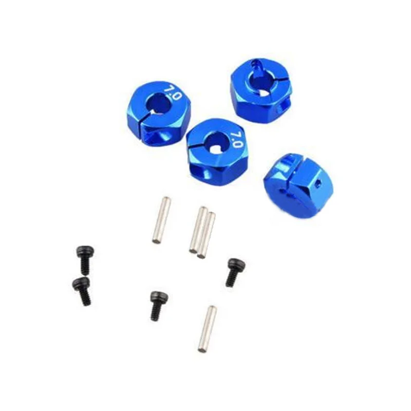 

RC Car Wheel Hex Drive Hub Adapter Parts For 1/10 RC4WD Axial SCX10 7mm/6mm/5mm