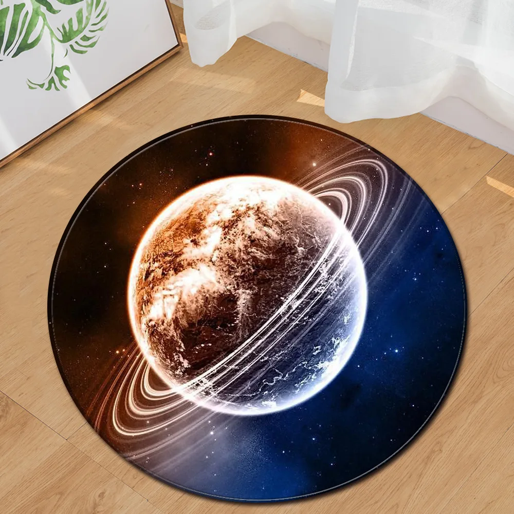 Earth Planet Round Carpet for Livingroom Bedroom Kids Room Playmat Computer Chair Cushion Soft Sofa Rug Door Tapetes Floor MATS Earth Planet Round Carpet for Livingroom Bedroom Kids Room Playmat Computer Chair Cushion Soft Sofa Rug Door Tapetes Floor MATS