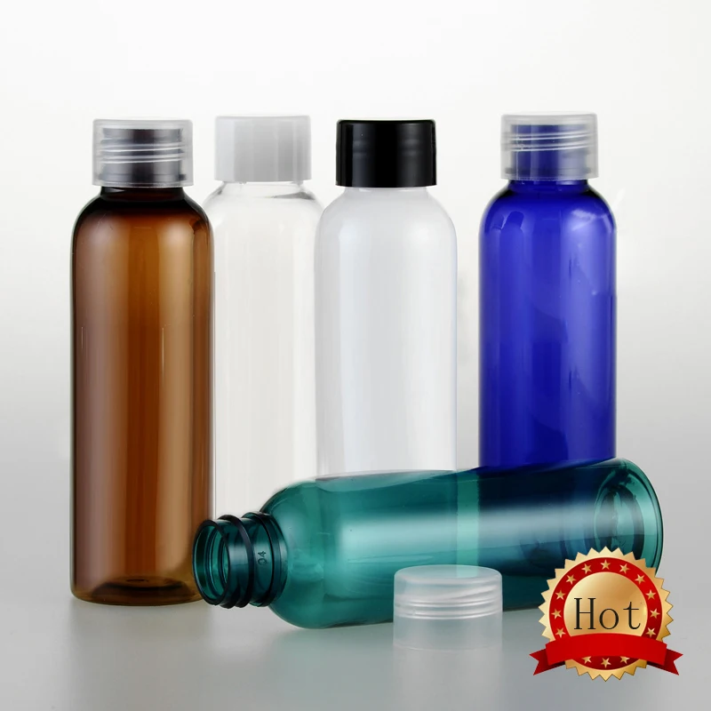 60pcs/lot 60ml Cover ordinary bottle, PET plastic packaging bottles