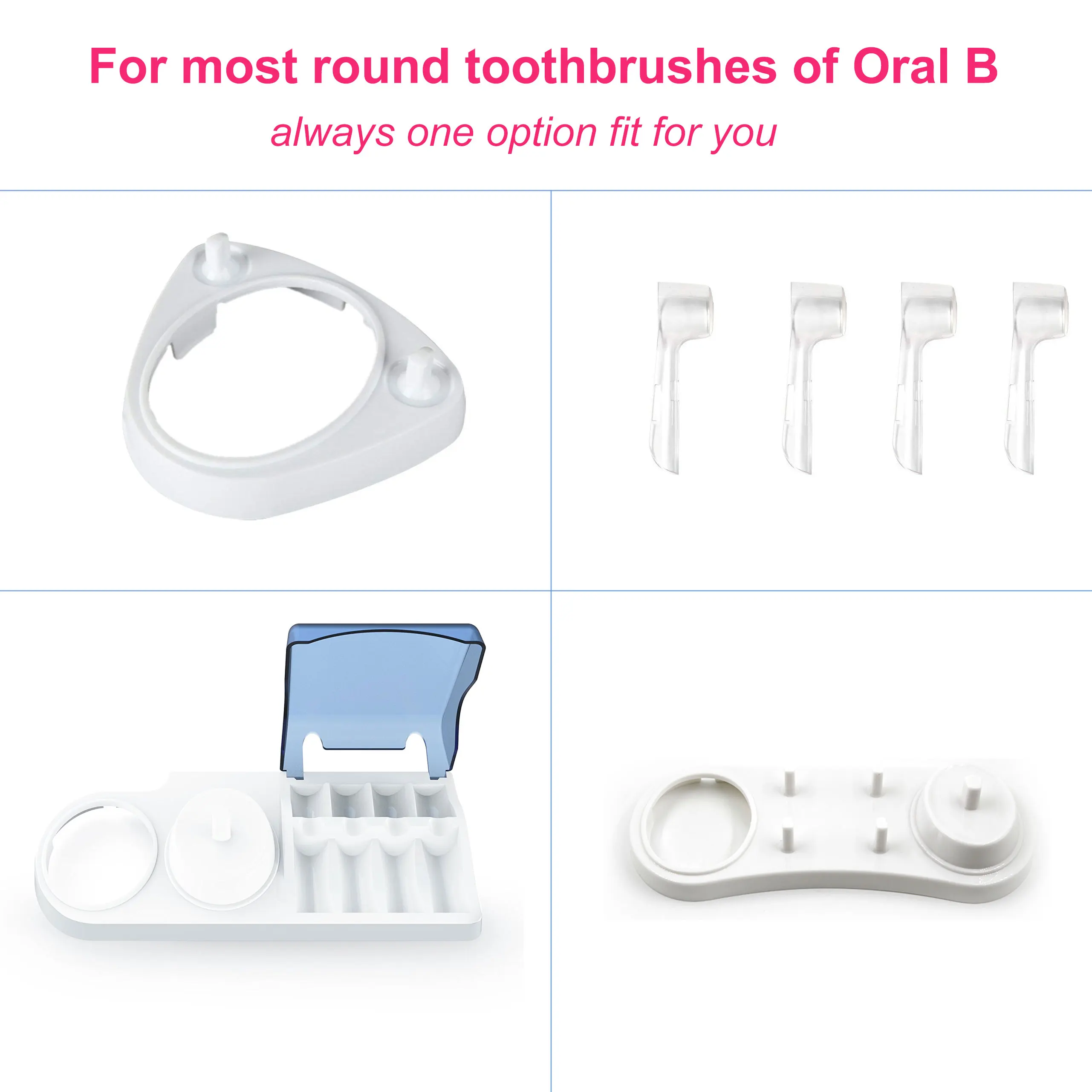 Совместимость с Oral B электрической зубной щёткой подставка держатель Зубная