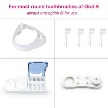 

compatible with Oral B Electric Toothbrush Stander Support Holder Tooth Brush Storage Box Teeth Brush Heads Caps