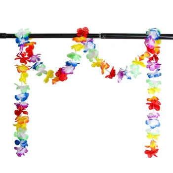 

Christmas Halloween Hawaii Flower Garland Hanging Banner Bunting Flags Party Decoration Supplies