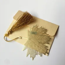 12 шт. в партии креативное металлическое пользовательское имя Золотые листья закладки для свадьбы подарок для невесты подарки на выпускной for для книг