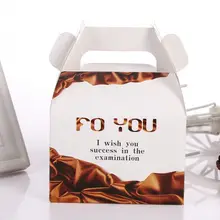 Заказные переработанные жареные картонные коробки для выпечки фаст-фуд упаковки(BX-187