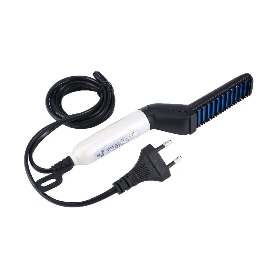 

Quick Beard Straightener Multifunctional Hair Comb Curling Curler Show Cap Men 2019 HOT NEW DROPSHIPPING