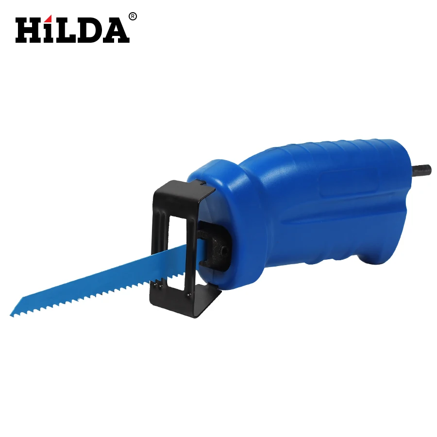 

HILDA Power Tool Accessories Reciprocating Saw Attachment For Wood Metal Cutting Trimming Tool with 3 Blades