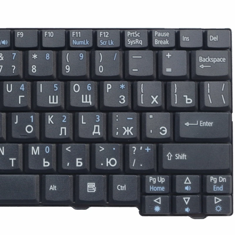 Teclado Preto para Acer Aspire Venda Quente Teclado Preto para Acer Aspire One Zg5 D150 D210 D250 A110 A150 A150l Za8 Zg8 Cav60 Emachines Em250 ru Teclado de substituição - Imagem 5