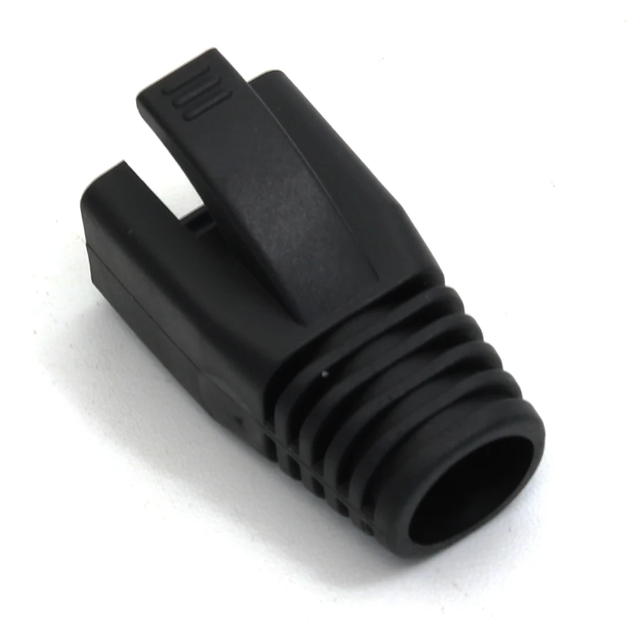 xintylink rj45 cap cat6a cat7 network connectors sheath protective sleeve protecting bush a pack of 10pcs 50pcs 100pcs