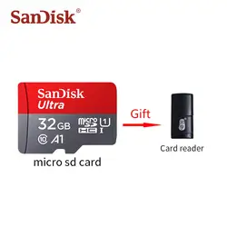 Двойной Флеш-накопитель SanDisk A1 слот для карт памяти 256 ГБ 200 ГБ 128 Гб 64 Гб оперативной памяти, 32 Гб встроенной памяти Micro sd карты Class10 UHS-1