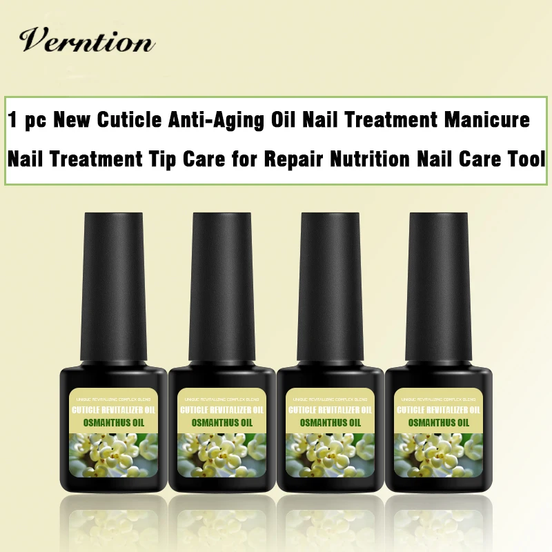 

Verntion Newest 8 Ml Nail Nutrition Oil Fruit Smells Nail Products Cuticle Oil Nail Care Gel Nourish Beautify Protect Nails