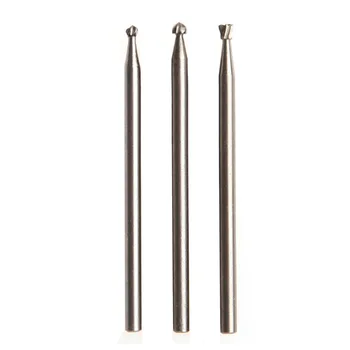 

Hot 3Pcs 2.35mm HSS Routing Router Grinding Bits For Tool Rotary Dremel Bosch